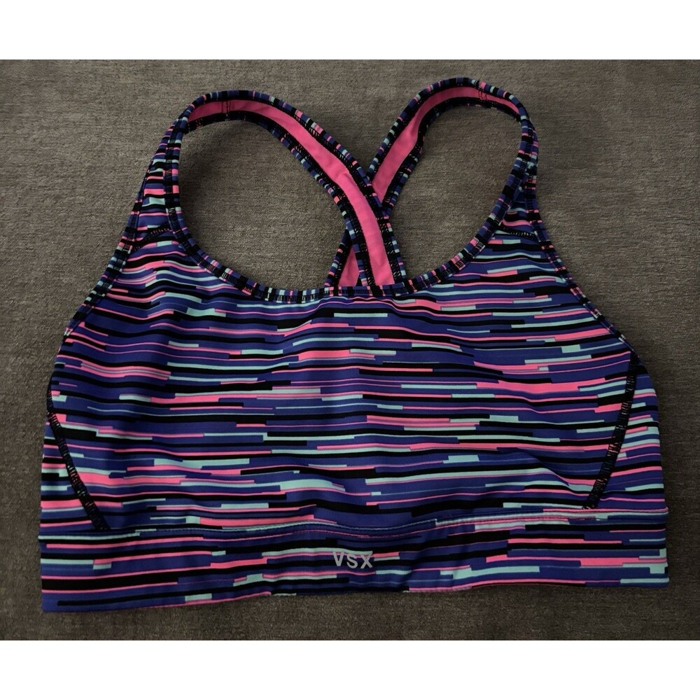 VSX Victoria’s Secret Wireless Unpadded Sports Bra Size Small